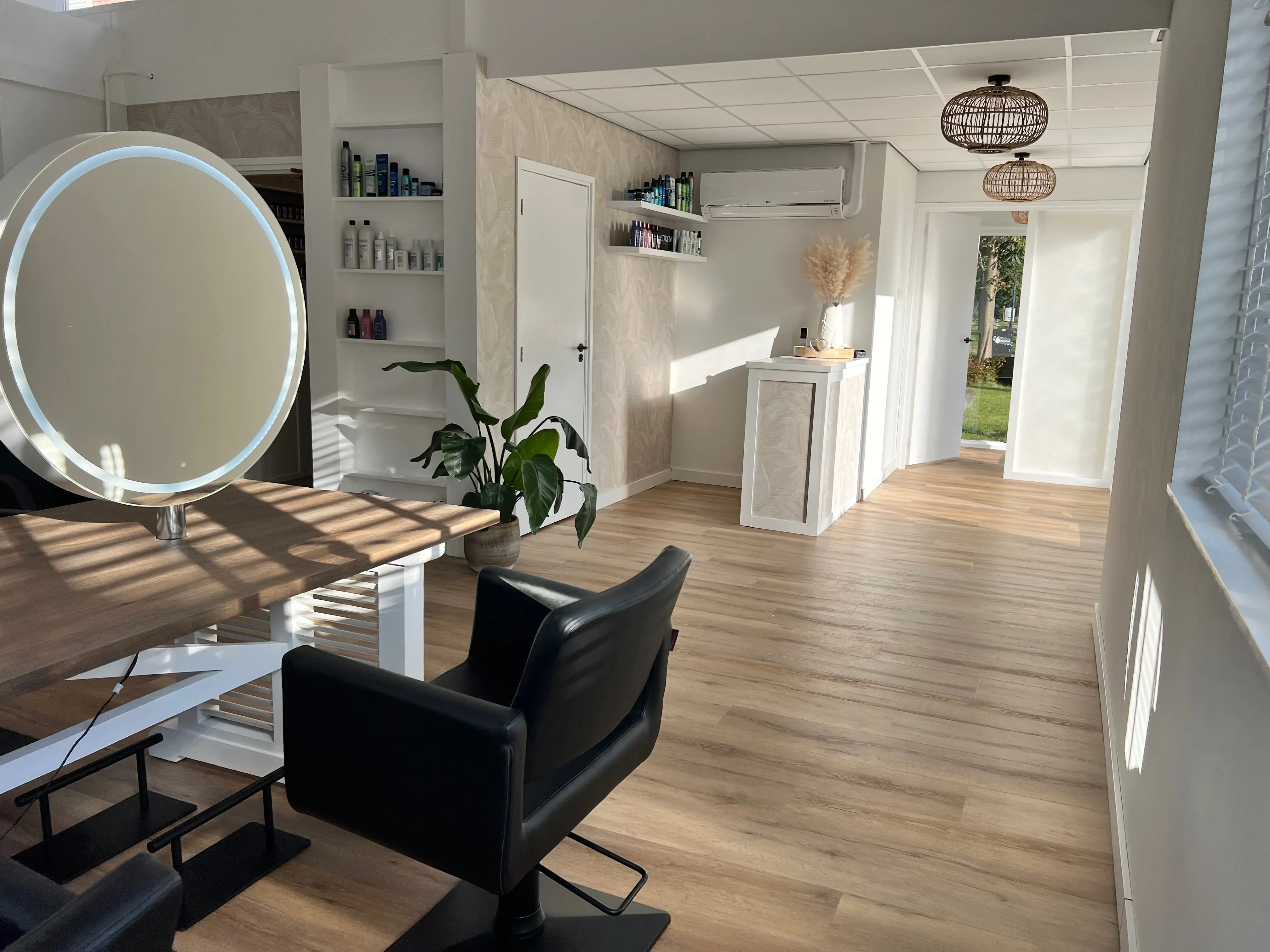 Foto van de entree bij Het Haarhuis Cynthia